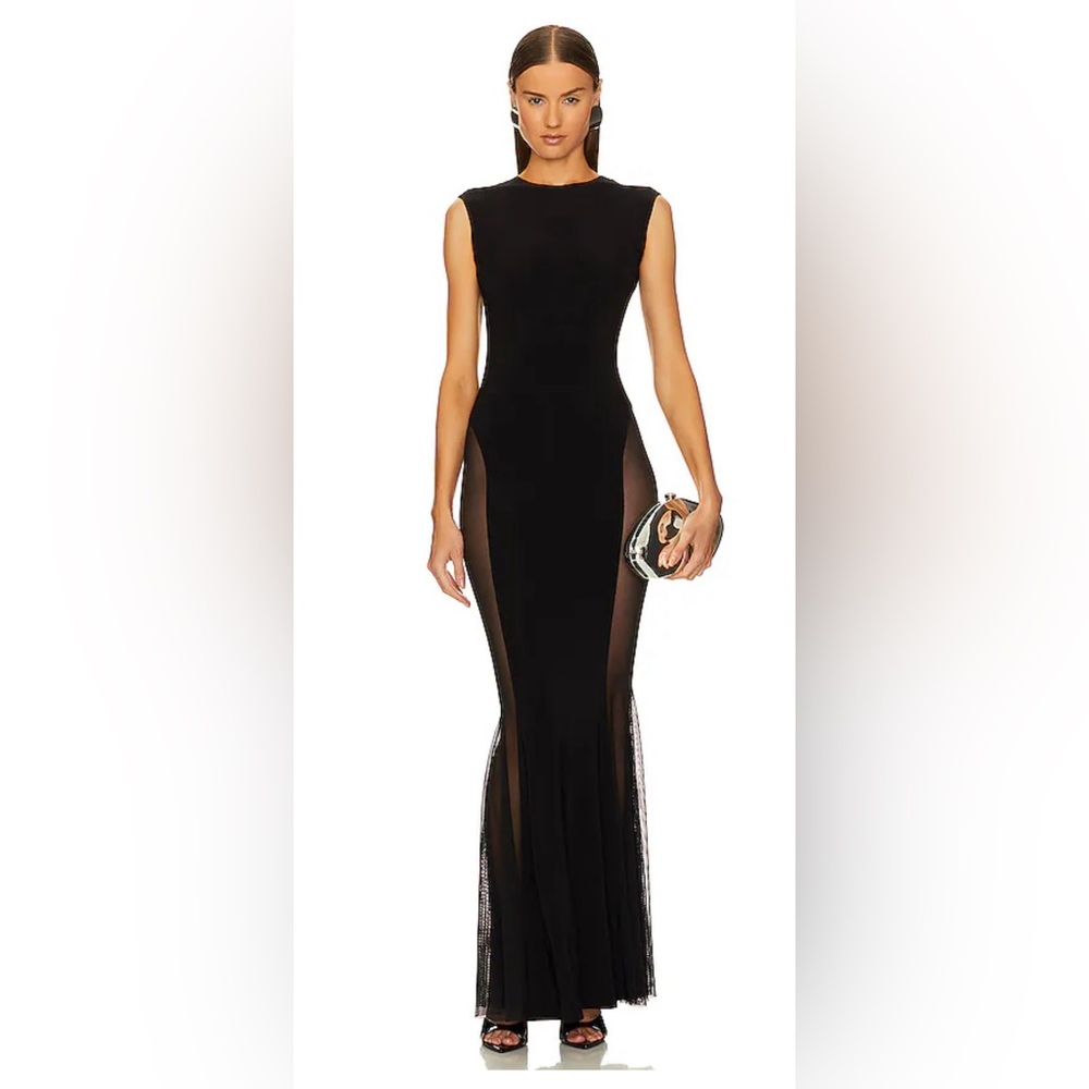 Norma kamali black dress